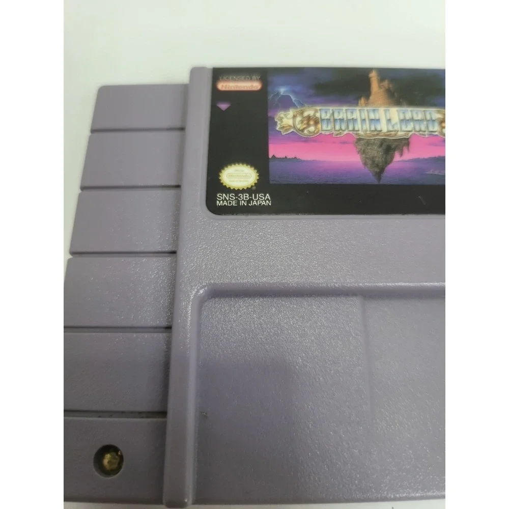 Enix Brain Lord Super Nintendo SNES Game Cartridge Nintendo SNES NTSC-U/C